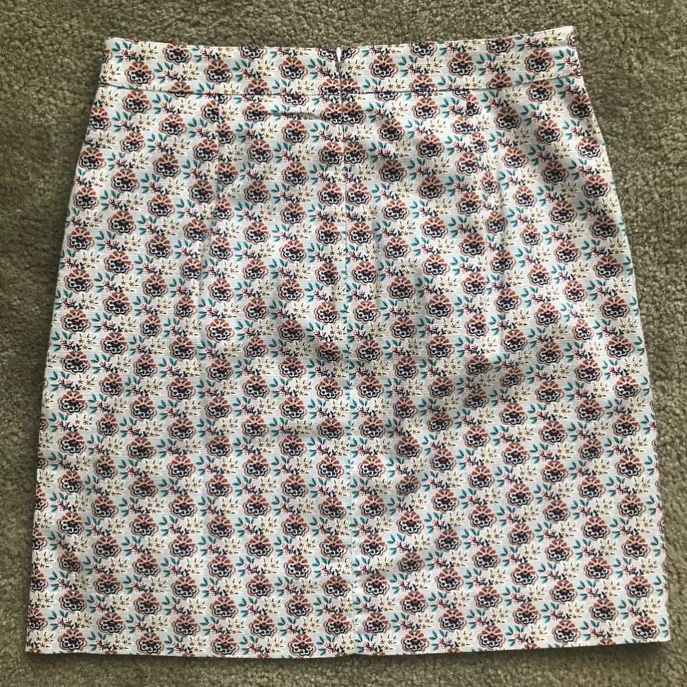 NWOT J.Crew Point Sur Aviera Print Mini Skirt | Tall Length - Picture 5 of 9